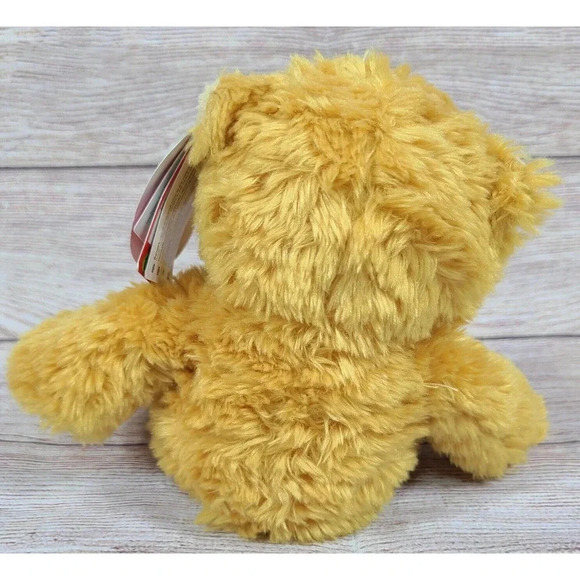 Aurora World Plush Bonnie Teddy Bear Stuffed Animal Toy Tan 9" #12774 - Picture 3 of 5